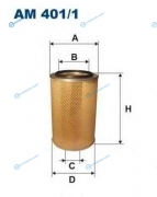 AM4011 Фильтр воздушный