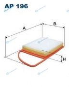 AP196 Фильтр воздушный CITROEN
