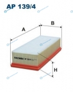 AP1394 Фильтр воздушный VW GROUP