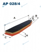 AP0284 Фильтр воздушный BMW
