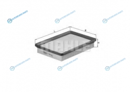 LX 1030 Фильтр воздушный