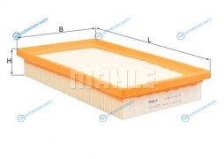 LX 4529 Фильтр воздушный