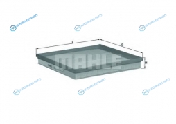 LX 2881 Фильтр воздушный