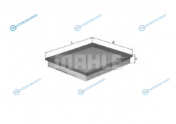 LX 1272 Фильтр воздушный