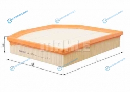 LX 1250 Фильтр воздушный