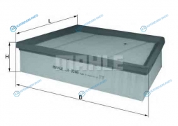 LX 3246 Фильтр воздушный