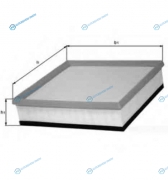 LX 2046 Фильтр воздушный