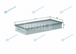LX 792 Фильтр воздушный