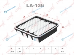 LA-136 Фильтр воздушный