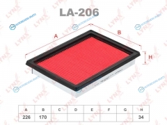 LA-206 Фильтр воздушный