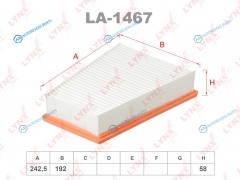 LA-1467 Фильтр воздушный