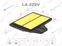LA-229V Фильтр воздушный