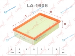 LA-1606 Фильтр воздушный