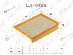 LA-1422 Фильтр воздушный