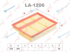 LA-1206 Фильтр воздушный