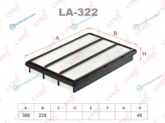 LA-322 Фильтр воздушный