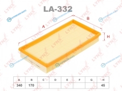 LA-332 Фильтр воздушный