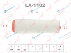 LA-1102 Фильтр воздушный