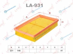 LA-931 Фильтр воздушный