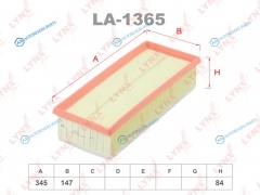 LA-1365 Фильтр воздушный