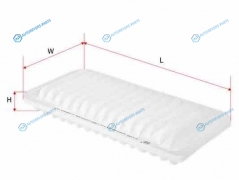 A1180 Фильтр воздушный