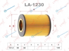 LA-1230 Фильтр воздушный