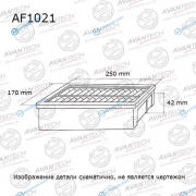 AF1021 Фильтр воздушный Avantech