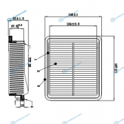 DFA1724 Фильтр воздушный DOUBLEFORCE
