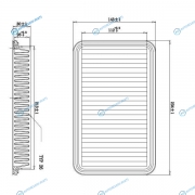DFA24019 Фильтр воздушный DOUBLEFORCE