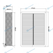 DFA25114 Фильтр воздушный DOUBLEFORCE