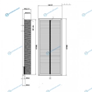 DFA3498 Фильтр воздушный DOUBLEFORCE