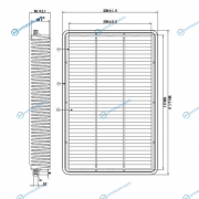 DFA3766 Фильтр воздушный DOUBLEFORCE