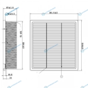 DFA20106 Фильтр воздушный DOUBLEFORCE