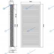 DFA1039 Фильтр воздушный DOUBLEFORCE