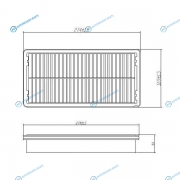 DFA1041 Фильтр воздушный DOUBLEFORCE