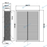 DFA1119 Фильтр воздушный DOUBLEFORCE