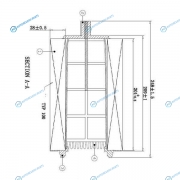 DFA1126 Фильтр воздушный DOUBLEFORCE