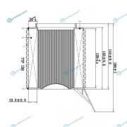 DFA1136 Фильтр воздушный DOUBLEFORCE