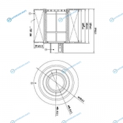 DFA1140 Фильтр воздушный DOUBLEFORCE