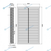 DFA34116 Фильтр воздушный DOUBLEFORCE
