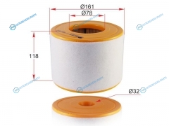 ST-4G0133843K Фильтр воздушный AUDI A6S6 1.82.0 11-A7 2.0 14-18