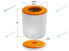 ST-4G0133843 Фильтр воздушный AUDI A6S6 2.83.0 11-A7 10-18ALLROAD 3.0 12-