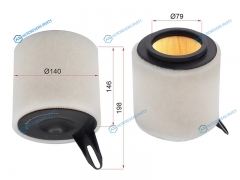 50013994 Фильтр воздушный BMW 1-SERIES E87 04-3-SERIES E90 05-X1 E84 09-