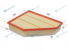 50014480 Фильтр воздушный BMW 1-SERIES E87 04-3-SERIES E90 05-X1 E84 09-