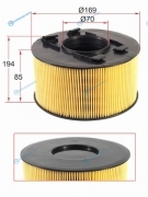 ST-13717503141 Фильтр воздушный BMW 3-SERIES E46 01-05