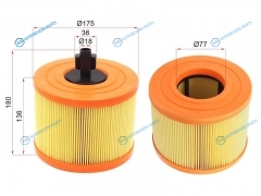 50014034 Фильтр воздушный BMW 3-SERIES E90919293 05-131-SERIES E81828788 07-11X1 E84 09-15