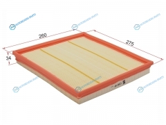 50014288 Фильтр воздушный BMW 5-SERIES F10F11 10-6-SERIES F06F12F13 12-7-SERIES F01F02 08-