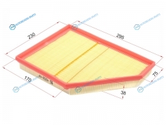 50014552 Фильтр воздушный BMW X5 4.8i 06-10