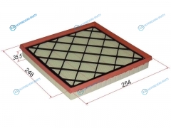 ST-13272717 Фильтр воздушный CHEVROLET CRUZE 09-OPEL ASTRA 10-