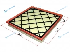 ST-13272720 Фильтр воздушный CHEVROLET CRUZE 09-OPEL ASTRA J 10-